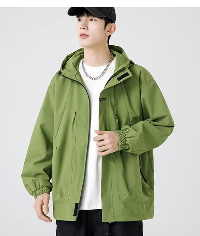 Chaqueta Casual Suelta para Hombre - Primavera Otoño Versátil - Image 11