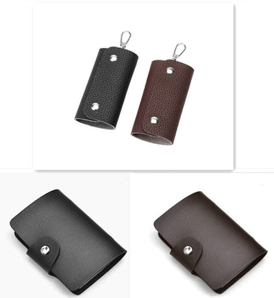 Bolsa de Cuero para Hombre Crossbody Vertical - Image 12