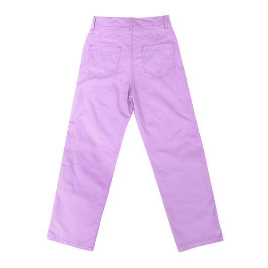Jeans Morados Holgados de Cintura Media para Mujer - Image 6