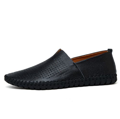 Zapatos de Cuero para Conducir - Mocasines Cómodos Hombre Talla Grande - Image 13
