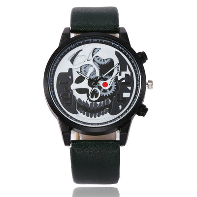 Reloj Pulsera Hombre Calavera Estilo Salvaje - Cinturón y Reloj - Image 2