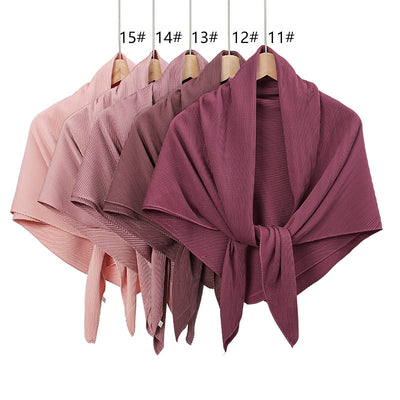 Pañoleta de Satén Efecto Arrugado - Accesorio Versátil de Moda - Image 39