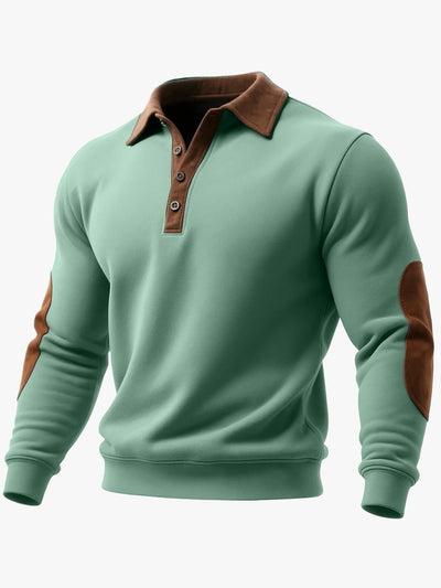 Sudadera Tipo Hoodie con Cierre de Medio Zip y Estampado 3D Étnico para Hombre - Image 10