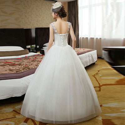 Vestido de Novia con Hombros Descubiertos - Image 6