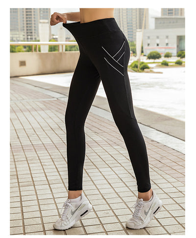 Pantalones Deportivos Cintura Alta con Bolsillos Funcionales - Image 22