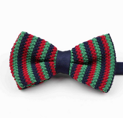 Corbata Mariposa Tejida Ajustable Doble Capa - Diseño Moderno Unisex - Image 30