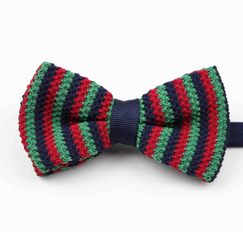 Corbata Mariposa Tejida Ajustable Doble Capa - Diseño Moderno Unisex - Image 30