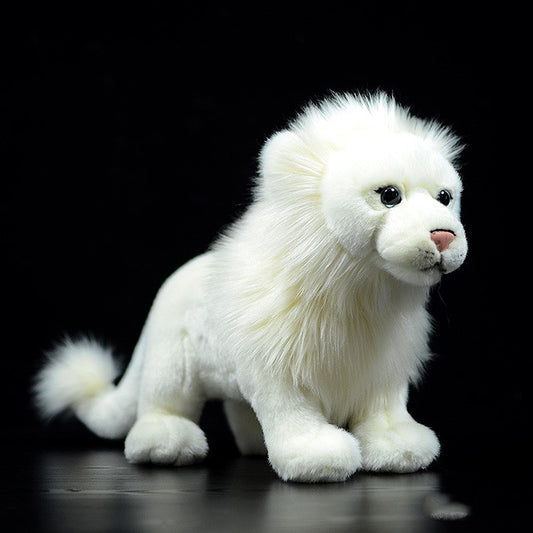 Peluche León Blanco Suave
