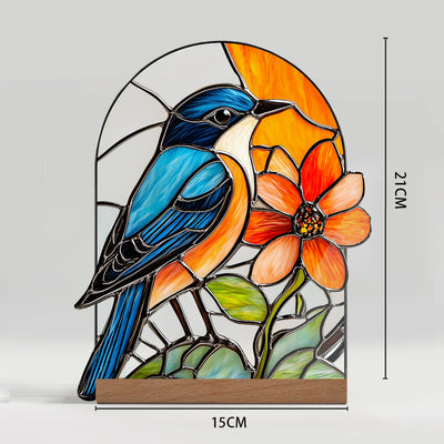 Adornos Decorativos Acrílicos con Efecto Cristal - Flores y Paisajes - Image 8