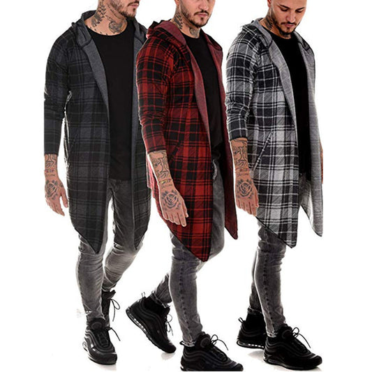 Chaqueta a Cuadros Oversize
