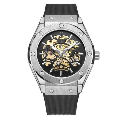 Reloj Mecánico Vintage con Diseño Calavera - Image 2