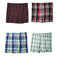 Calzoncillos de Algodón Cuadros para Hombre Talla Grande