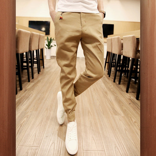 Pantalones de Algodón Rectos para Hombre - Ligeros y Cómodos para Verano - Image 4