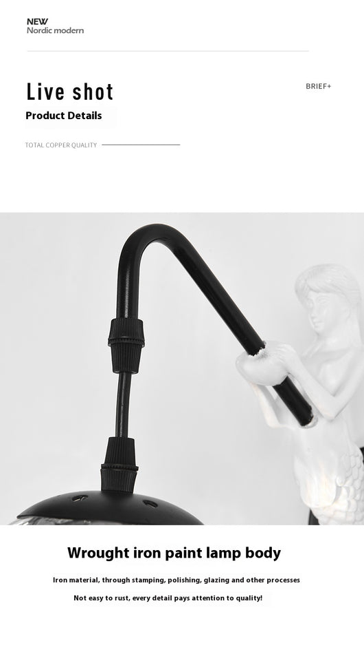 Lámpara de Pared Retro Europea para Dormitorio y Pasillo - Image 17