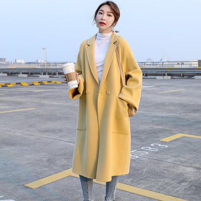 Abrigo Cashmere Reversible Largo Suelto - Image 4