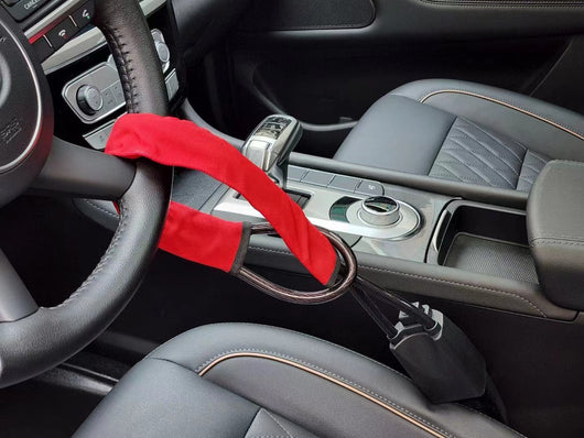 Candado Antirrobo de Acero para Volante con Cable de Seguridad - Image 4