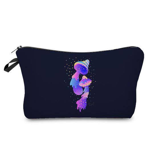 Bolsa de Cosméticos con Estampado de Hongos Fantasy - Image 26