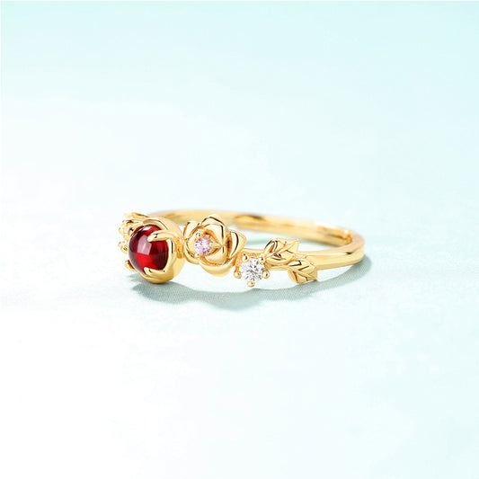 Anillo de Granate Natural - Image 2