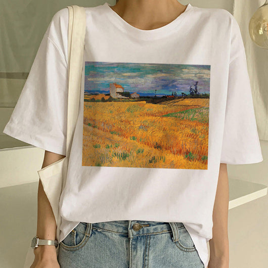 Playera Estampada con Obra Maestra de Van Gogh - Image 33