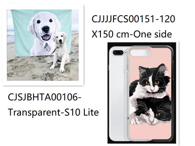 Juego de Manta y Funda de Teléfono Franela Personalizados - Image 5