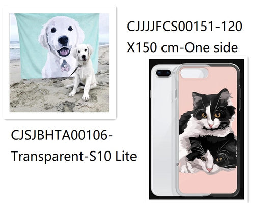 Juego de Manta y Funda de Teléfono Franela Personalizados - Image 5