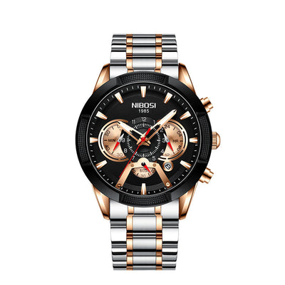 Reloj Nibosi Multifuncional Resistente al Agua con Esfera Luminosa para Hombre - Image 11