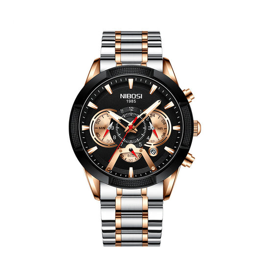 Reloj Nibosi Multifuncional Resistente al Agua con Esfera Luminosa para Hombre - Image 11