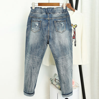 Jeans Oversized Rotos con Estilo Urbano - Image 2