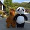 Disfraz Inflable de Panda con Personalidad Fashionable