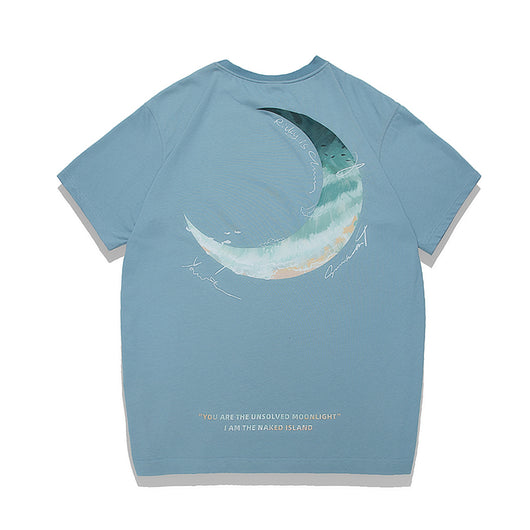 Camiseta Manga Corta Moon Series para Hombre - Image 8