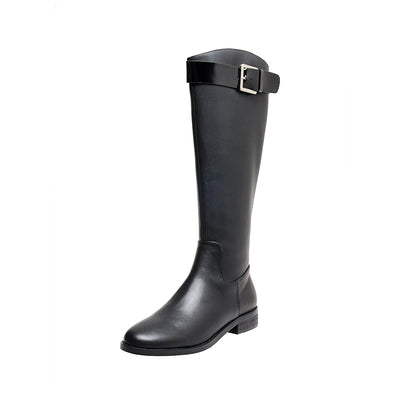 Botas Retro de Caballero con Punta Redonda para Mujer - Image 9