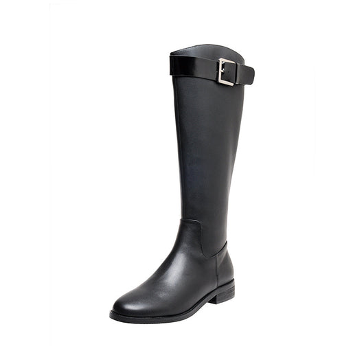 Botas Retro de Caballero con Punta Redonda para Mujer - Image 9