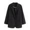 Blazer Suelto de Un Botón - Chaqueta Casual Versátil y Moderna