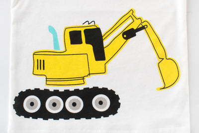 Playera Estilo Coreano Excavadora para Niño - Image 3