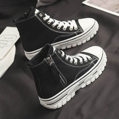Zapatillas Canvas Altas para Mujer - Estilo Versátil - Image 5