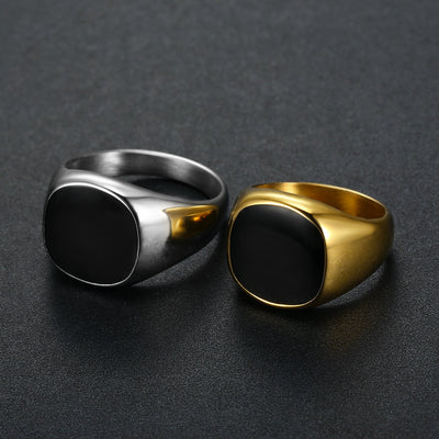 Anillo Cuadrado Negro para Hombre Coolx - Image 11