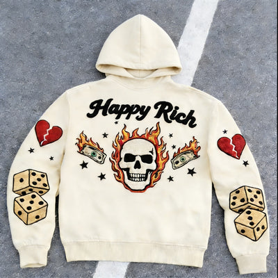 Sudadera Holgada con Estampado para Hombre - Image 2