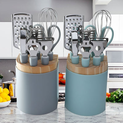 Set de Utensilios de Acero Inoxidable para Cocina - Pelador, Batidor de Huevos y Tijeras - Image 7