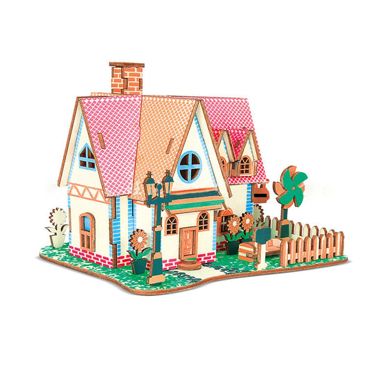 Puzzle 3D de Madera - Modelo DIY Educativo - Image 7