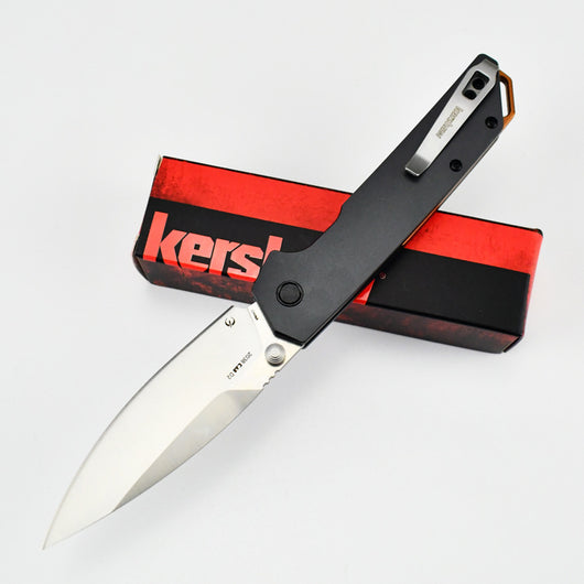 Cuchillo Plegable Táctico de Acero D2 - Portátil y Resistente