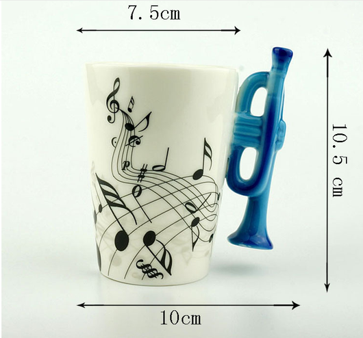 Taza de Cerámica Diseño Violín para Café, Té y Bebidas - Regalo Musical Perfecto - Image 16