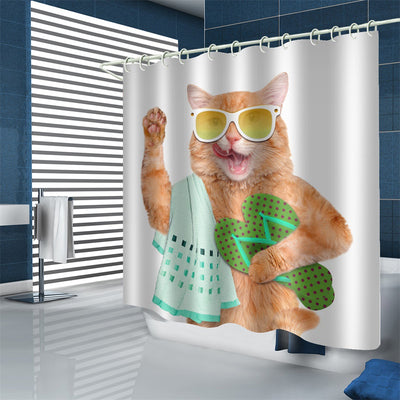 Cortina de Baño Impermeable de Poliéster Premium - Image 5