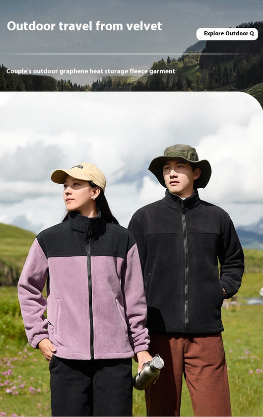 Chaqueta Térmica de Forro Polar con Grafeno para Mujer - Abrigo Grueso Aislante - Image 31