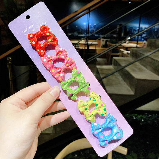 Pasador de Cabello Infantil con Moño - Accesorio Princesa para Flequillos - Image 20