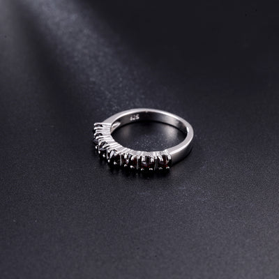 Anillo Retro Europeo con Turmalina Incrustada - Joya Gemológica para Mujer - Image 9