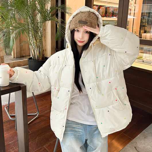 Abrigo Cálido de Algodón Grueso Estilo Japonés para Mujer - Image 11