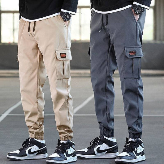 Pantalones de Trabajo Resistentes con Bolsillos Múltiples y Cintura Elástica - Image 16
