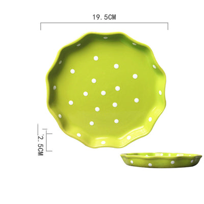 Plato Desayunero Multiusos Cerámica Pintada a Mano Estilo Rústico - Image 32
