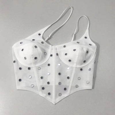 Corsé Camiseta Sexy con Escote Profundo - Image 7
