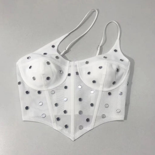 Corsé Camiseta Sexy con Escote Profundo - Image 7